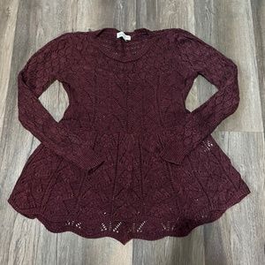 Grace and lace crochet babydoll